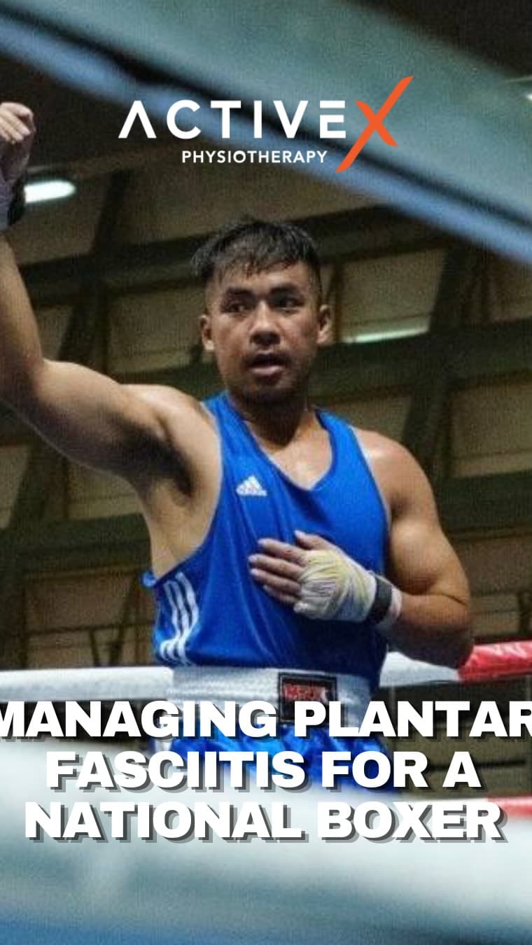 In combat sports like Boxing, overload injuries such as plantar fasciitis can be common. 

Such inju