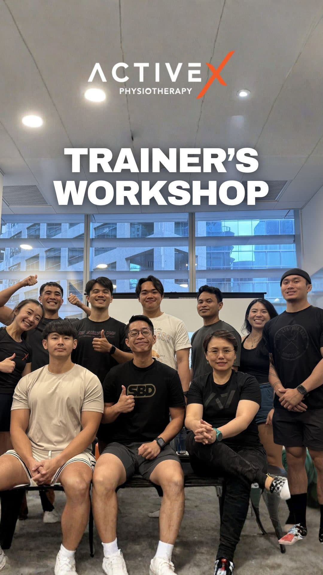 Our physios spent the weekend running educational workshops with our partners across the strength an
