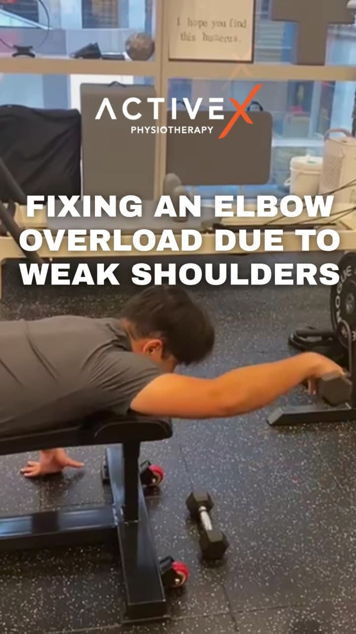 Michael came to us with a 5-month history of pain in his right inner elbow 💪

We found that weaknes