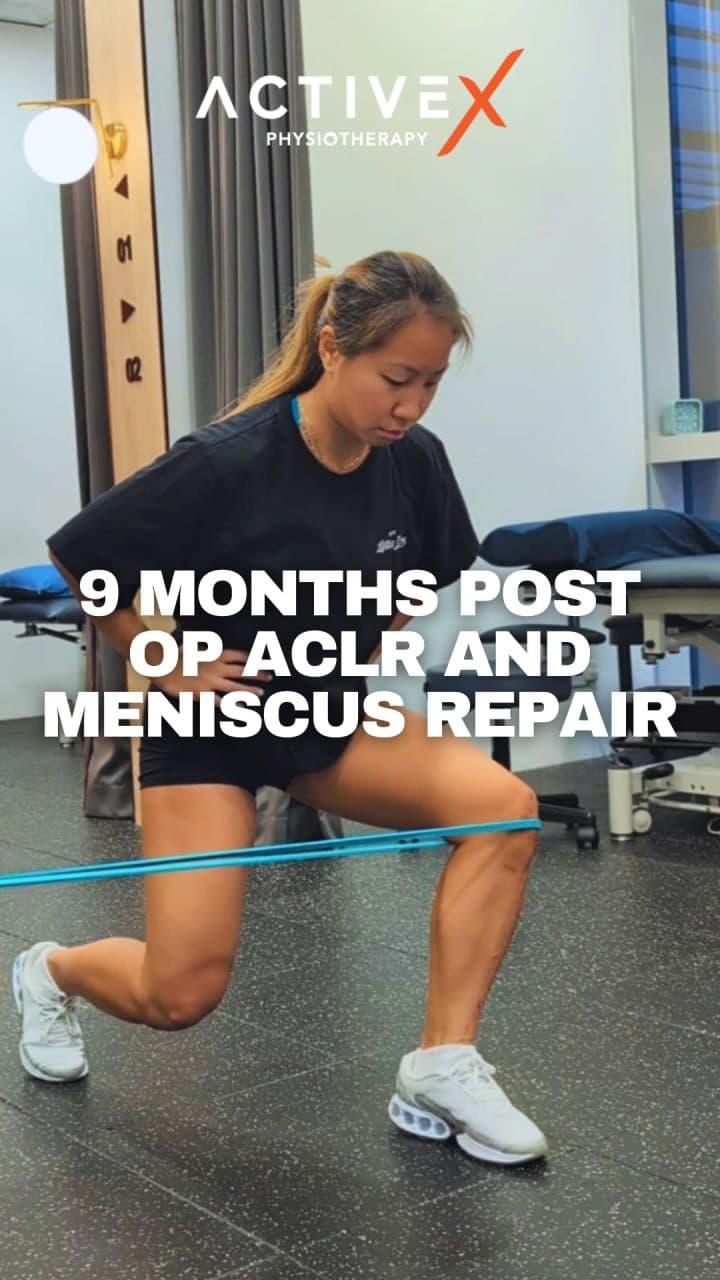 Meet Alcina - She’s 9 months post ACL reconstruction with quad autograft & meniscus repair, second A