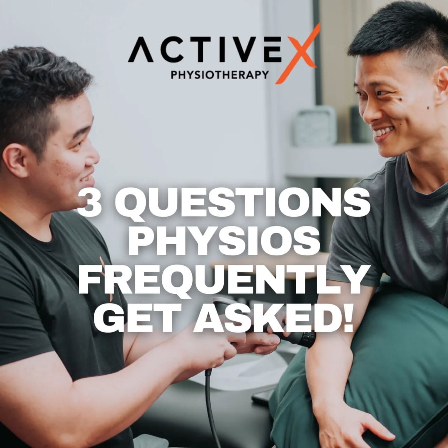3 questions we hear every week!
🤔 “Do I need to rest completely?”
🤔 “Do I need a scan?”
🤔 “Why do
