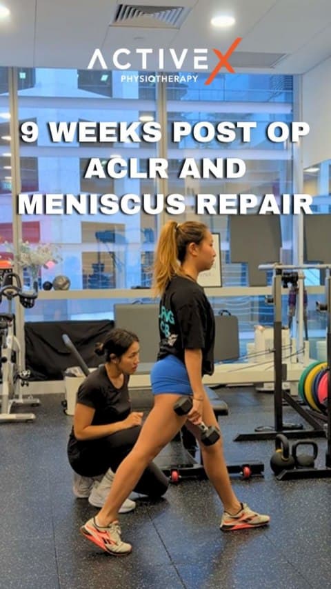 Rehab with us through an Anterior Cruciate Ligament Reconstruction (quadriceps tendon autograft) + m