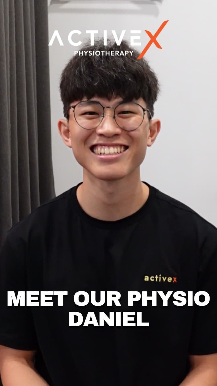 Meet our physio, Daniel 👋

Daniel is a Singaporean physiotherapist and certified personal trainer w