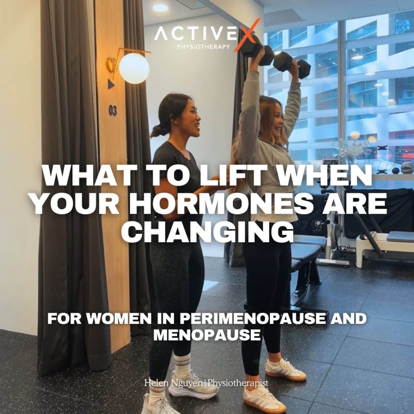 Your bones, tendons and muscles adapt to load. During perimenopause and menopause, resistance traini