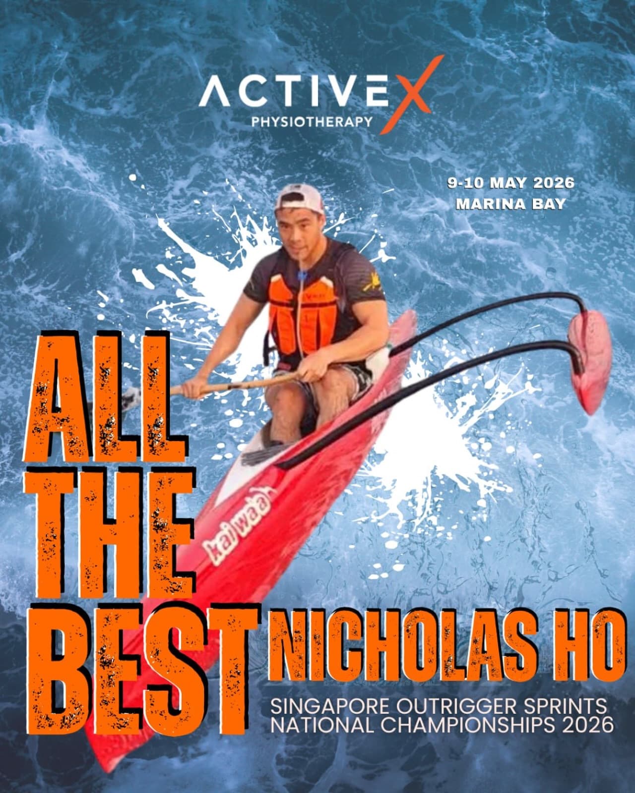 From the clinic to the race course 🌊

Our physio, Nicholas Ho is racing at the Outrigger Sprints Na