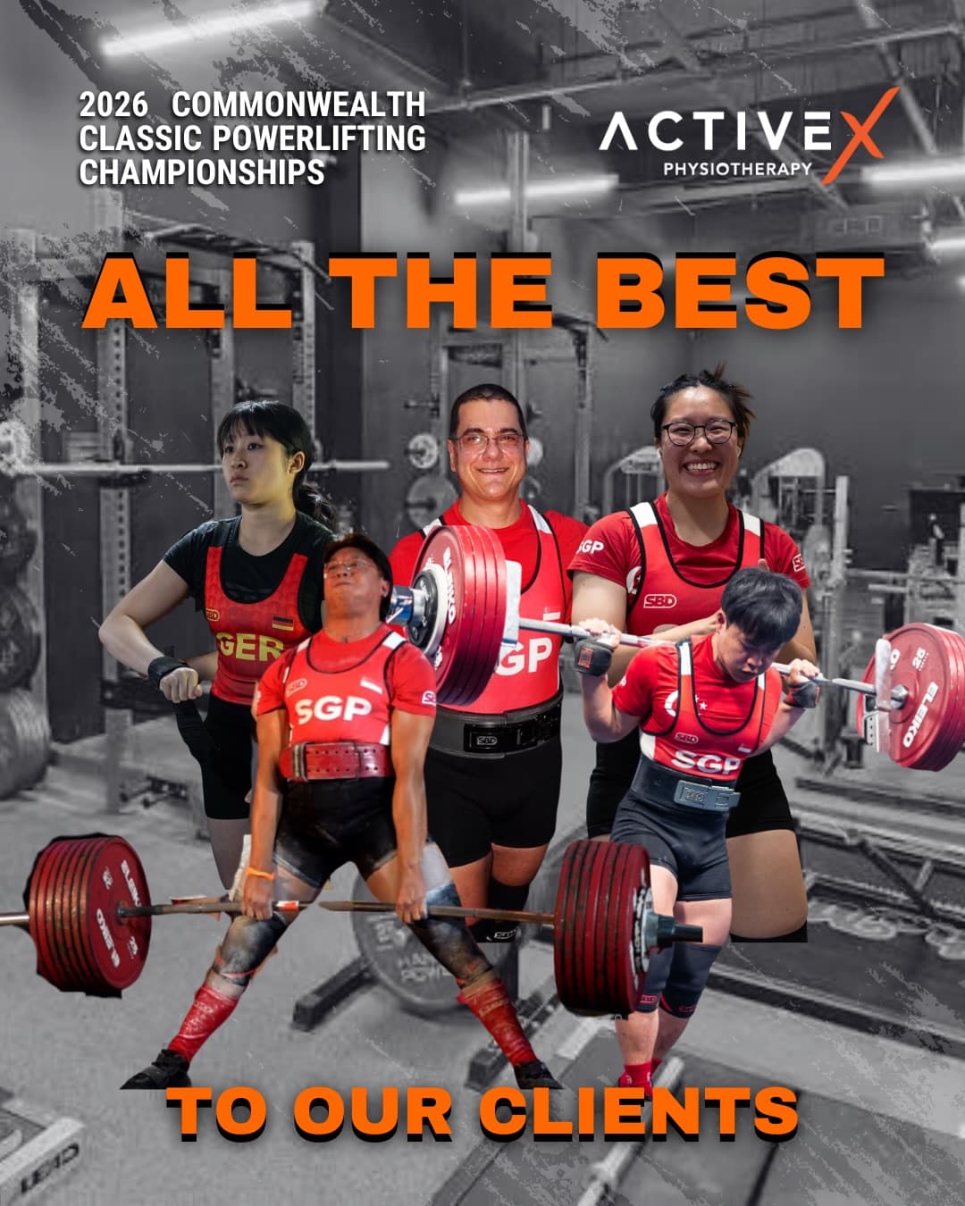 Wishing all competing athletes and our clients competing on the world stage! 🌏🏋🏻♂️
From 17–27 S